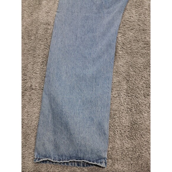 Levi's Strauss 505 Jeans Mens Sz 40x32 Straight Leg Denim Blue Regular Fit - Picture 15 of 16